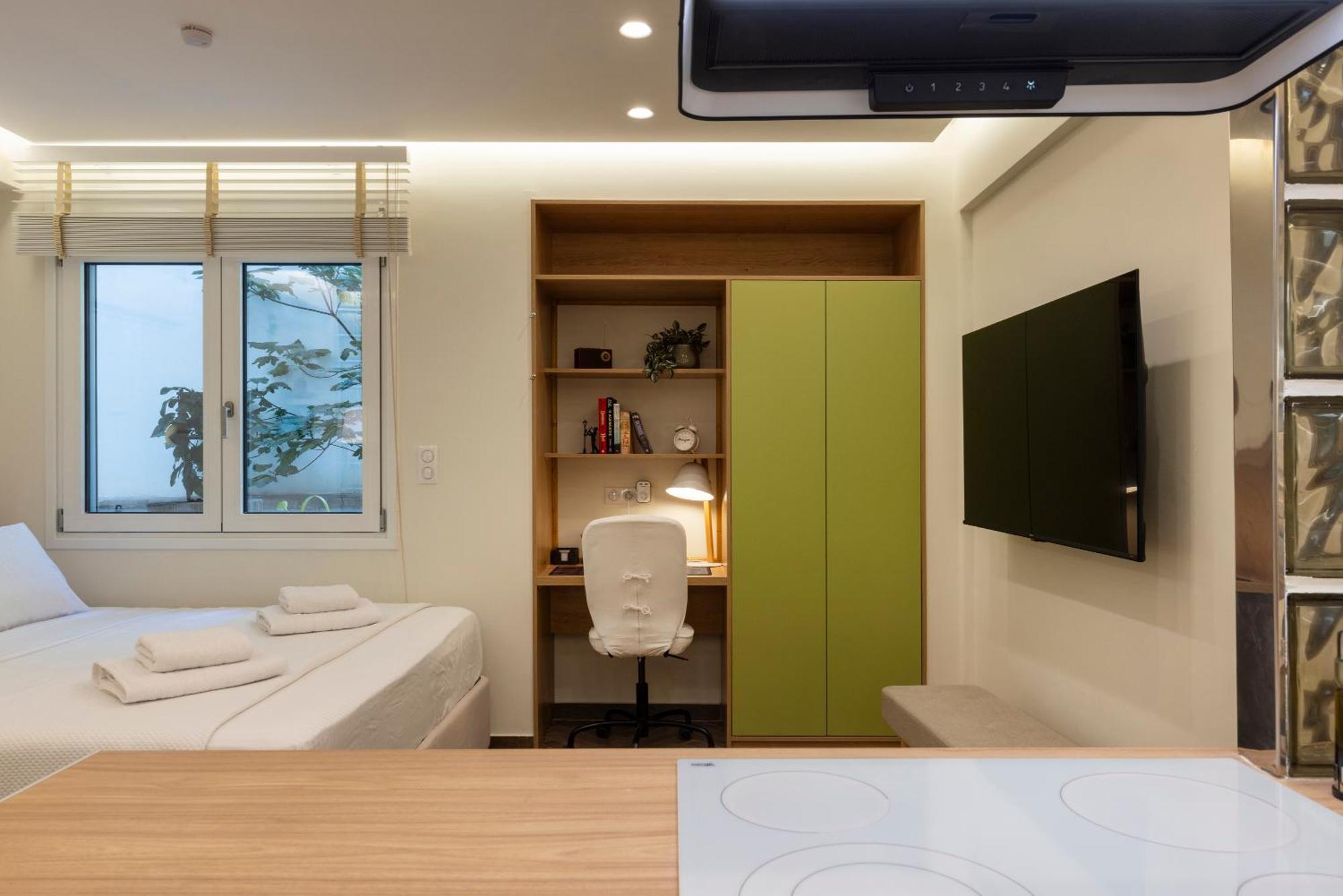 Studio Flat 21 At Evangelismos Metro Stn Athén Kültér fotó